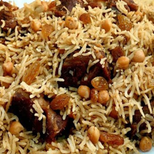 Mutton Chana Pulao Daig