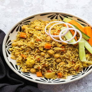 Chana Pulao Daig
